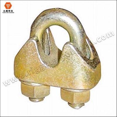 Yellow Zinc Plated DIN1142 Malleable Wire Rope Clip