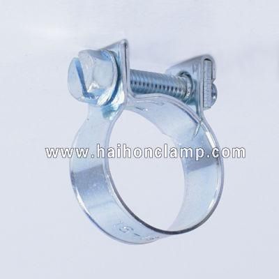 Galvanized Steel Mini Hose Clamp