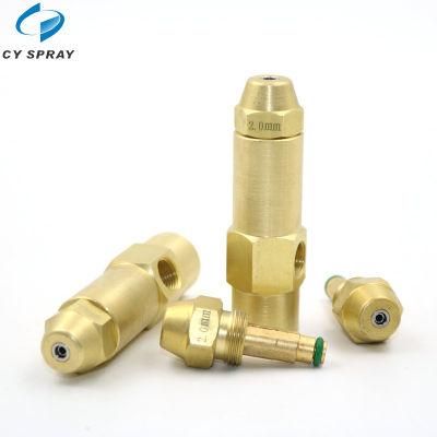 Industrial Waste Oil Burner Spray Nozzle, Air Atomizing Siphon Oil Nozzle