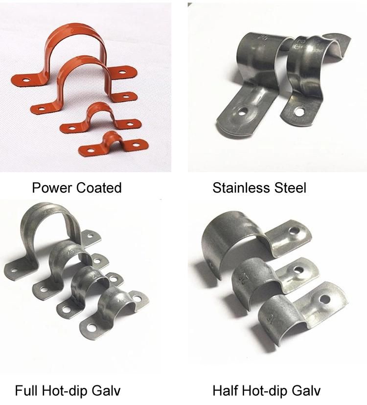 Customized Stainless Steel Saddle EMT Conduit Fittings Clamps