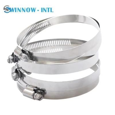 American Type Stainless Steel Gas Tube Pipe Hose Clamp