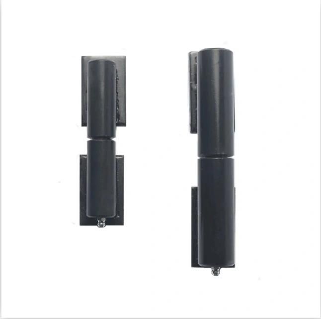 6" Iron Flag Weld on Barrel Hinge for Trailer Door