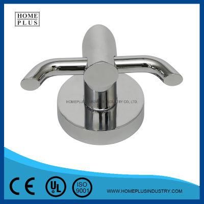 Factory Wholesale Bathroom Product Wall Adhesive Double Robe Hook