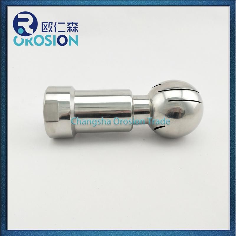 Sanitary Stainless Steel Rotary Tank Spray Cleaning Ball