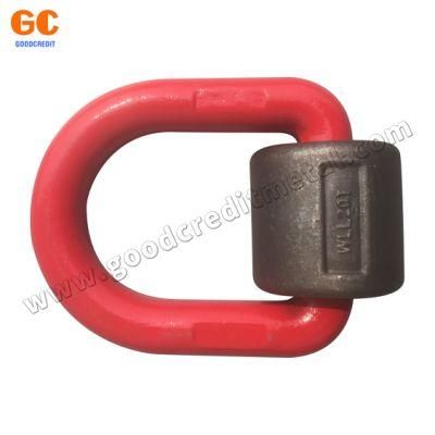 Factory Price Hardware Accessories D Ring Forged Steel Parts, Forged D Ring, Heavy Duty Products, Black D Ring Made in China