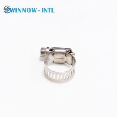 Fast Installation SS304 Metal Hose Clamp Small America Stainless Steel Hose Clamp