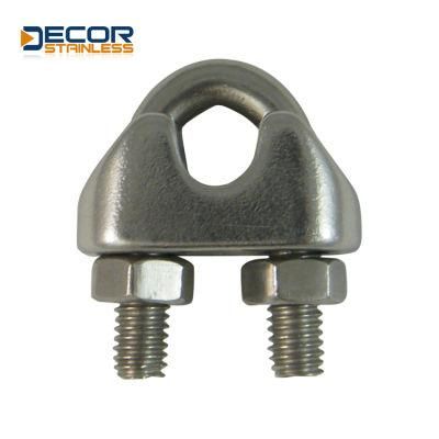 Stainless Steel 5mm DIN741 Wire Rope Clip