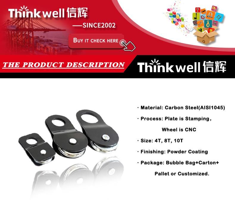 off-Road 10t Universal Slider Single Pulley Snatch Block