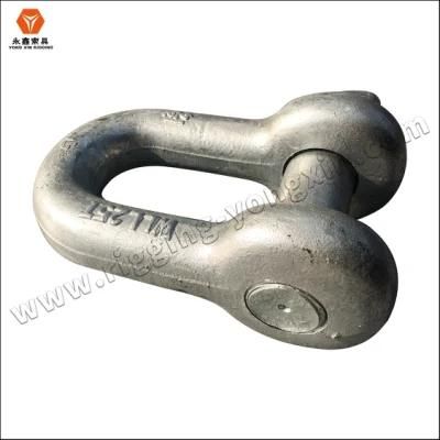 Galvanized Screw Pin Us Dee Type Marine Rigging Chain D Shackle