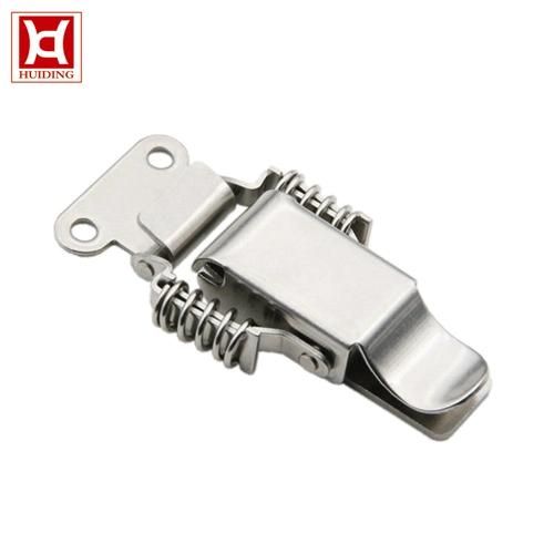 Adjustable Stamping Fastener Draw Toggle Clamp Lock, Stainless Steel Heavy Duty Metal Tool Box Double Spring Loaded Toggle Latch in Stock