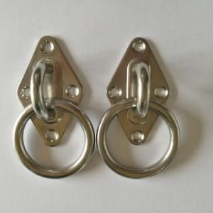 Marine Hardware AISI316&304 Oval Eye Plate with Ring China Supplier