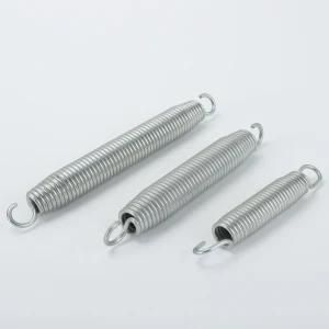 Heli Spring Customized Extension Spring with Ends Hooks Stainless Steel