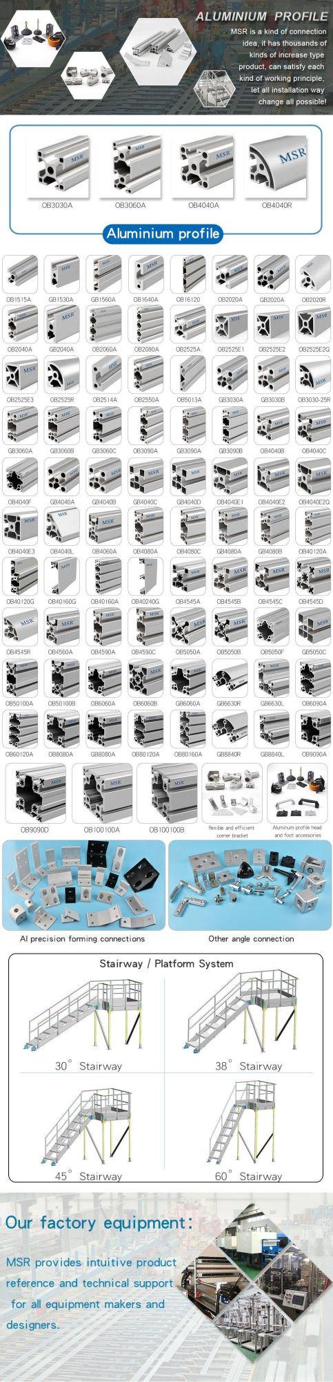 45 Die-Cast Aluminum Surface Polishing Slide and Hook for Aluminium Profile