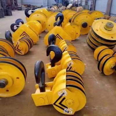 China Manufacturer Crane Hoist Hook with Pulley