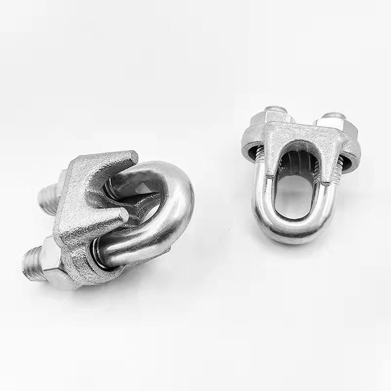 GB Steel Wire Rope Clip Galvanized Chuck Heavy Steel Wire Rope Clip U Type Steel Wire Clip