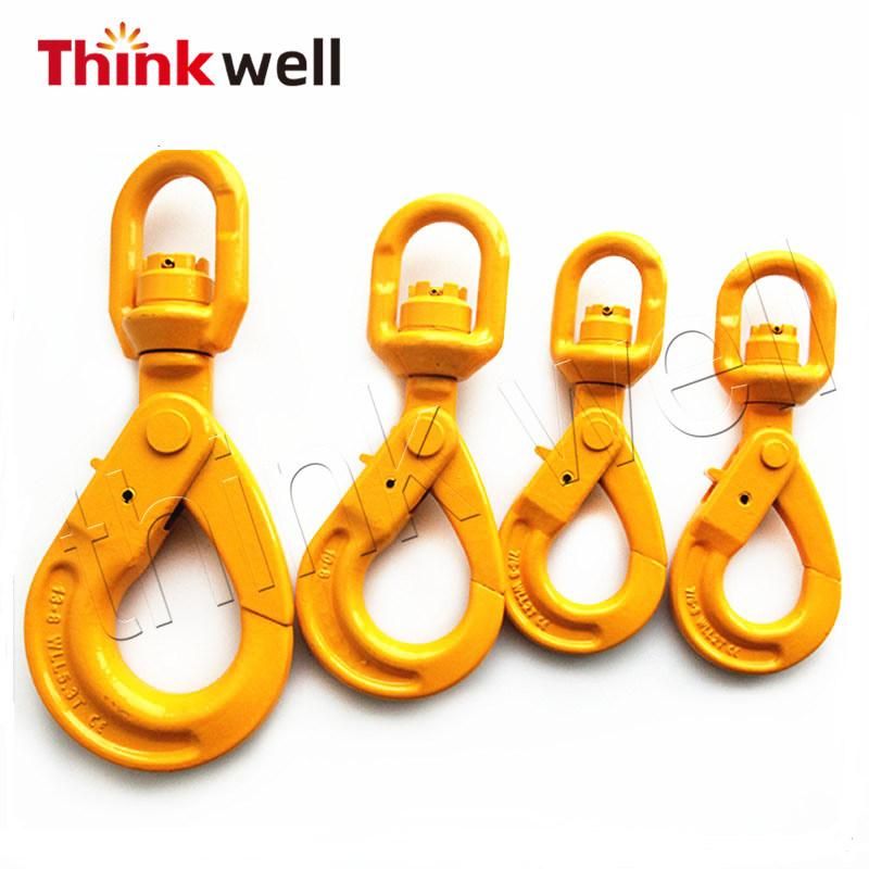 2017 Hot Sale Forged Steel G80 Self Locking Hook