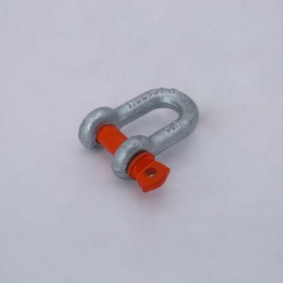 G210 Shackle Us Type 3/16 Inch 1 Inch Dee Shackle Screw Pin Chain Shackles