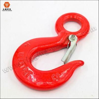 Big Eye Stainless Steel American Hook Lifting Cargo Hook Wholesales Stainless Steel Galvanized Lifting Eye Slip Hook