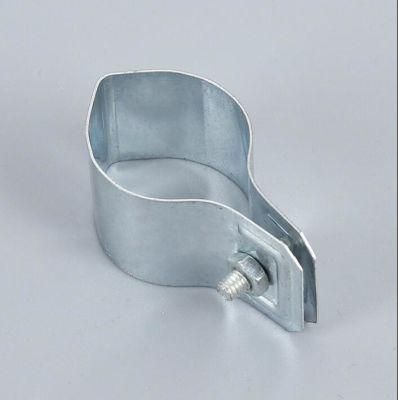 Hardware Carbon Steel with Zinc Plated Reinforced Ground Pipe Clamps