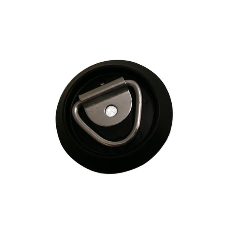 Flush Mount D Rings with Anti-Rattle Rubber Grommet