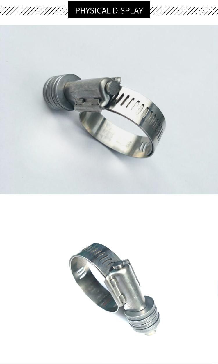 American Style Hose Clamps Stainless Steel / Steel Heavy Duty Hose Clamp