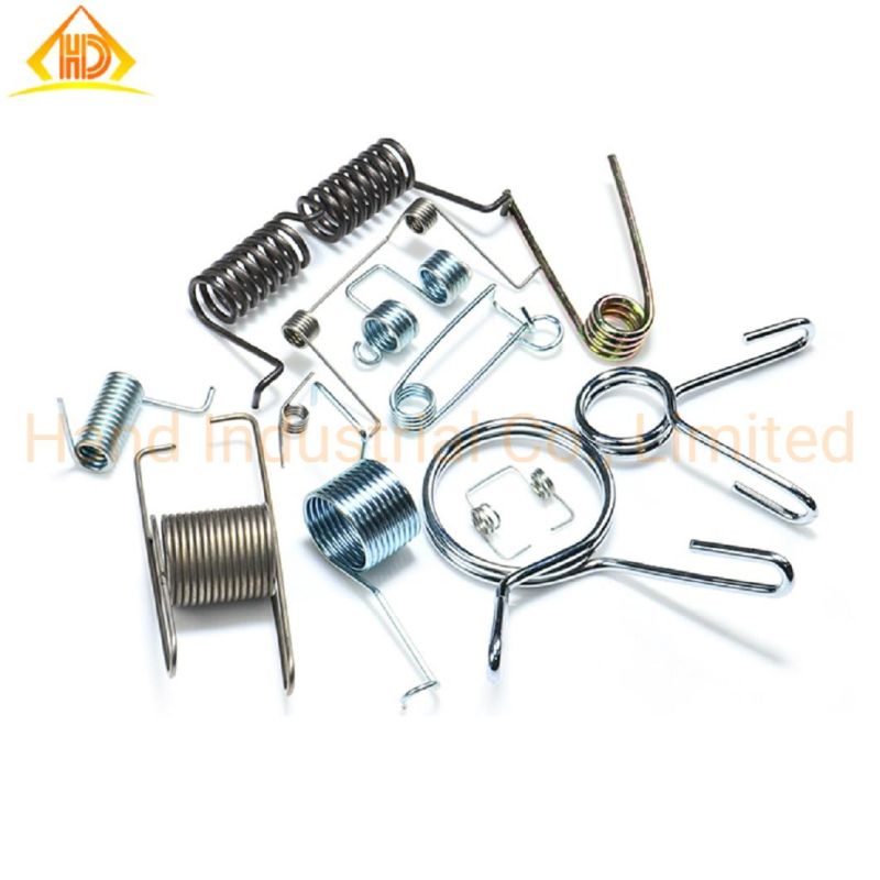 Customized Music Wire Steel SS304 SS316 Coil 0.2mm Small Torsion Spring
