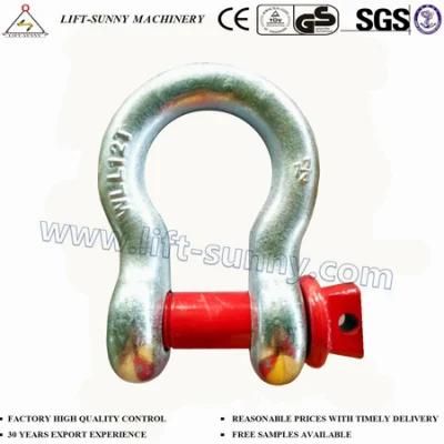 1-1/4&quot; G209 Us Type Drop Forged Screw/Red Pin Anchor Shackles