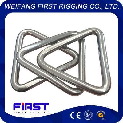 Marine Hardware and Rigging Hardware Stainless Steel Triangle Ring with Cross Bar