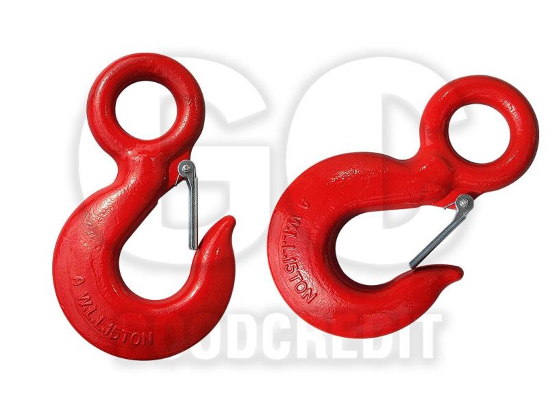 Alloy Steel Drop Forged Eye Slip Hook with Safety Latch