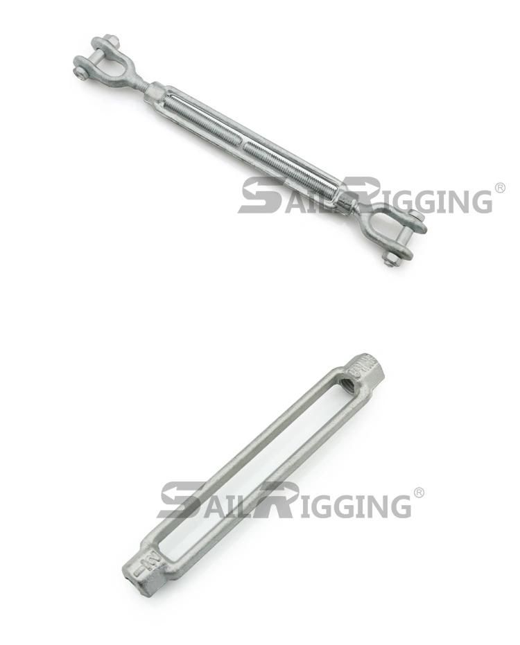 Drop Forged Galvanized Jaw and Jaw DIN1480 Turnbuckle