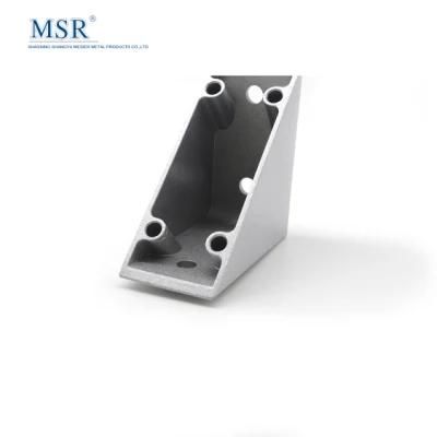 Hot Sale 4590f Corner Bracket with 45 Degree Inside for 45 Series Aluminum Profile