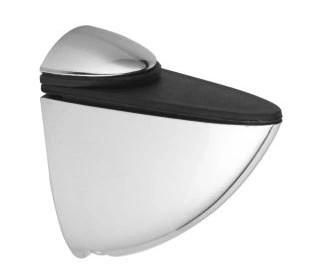 Bathroom Zinc Glass Clamp Bracket Shelf Support