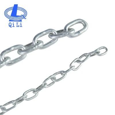 DIN5685 8mm Zinc Plated Short Link Chain