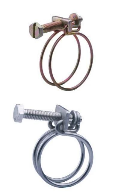 Japanese Hose Clamps Zinc Plated Steel Spring Band Type Clamp