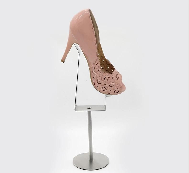 High-Grade Metal Shoes Display Rack High Heels Stand Holder for Shoe Stores