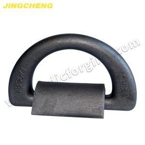 Heavy Duty Custom Made OEM Forging Carbon Steel Metal D Lashing Ring