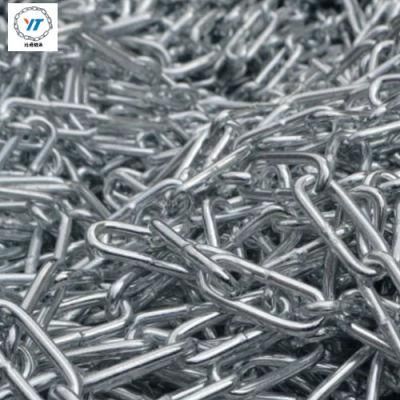 Q235 Q195 Electronic Galvanized Studless Welded Link Anchor Chains