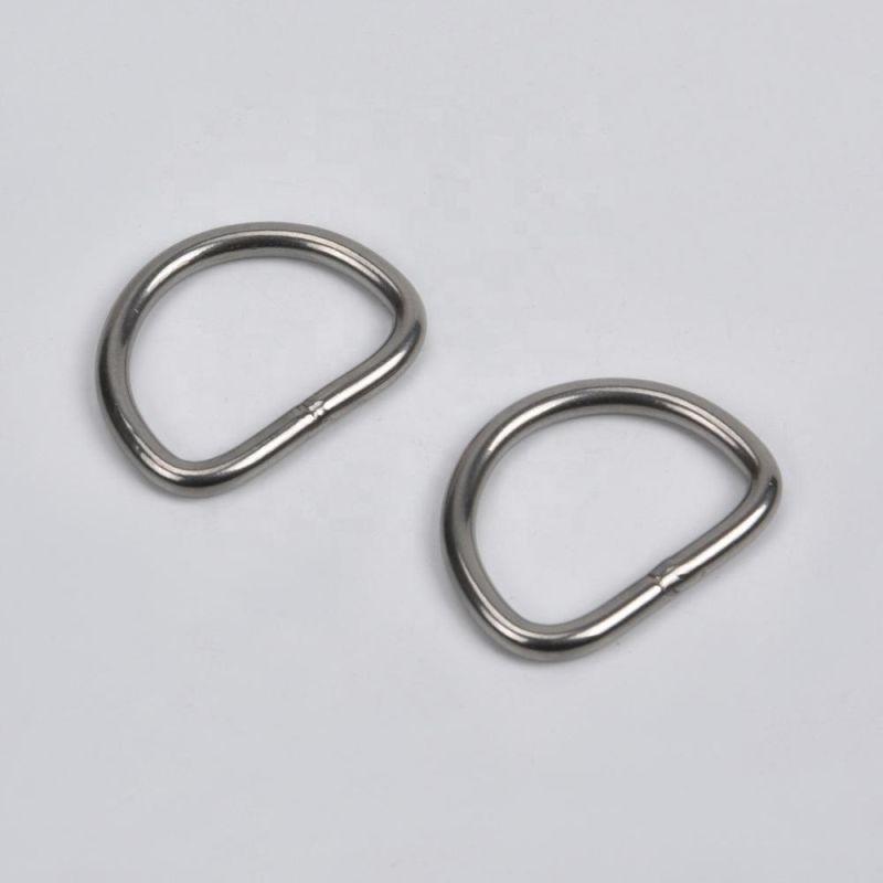 Kingslings 304 Stainless Steel D Ring Belt Ring