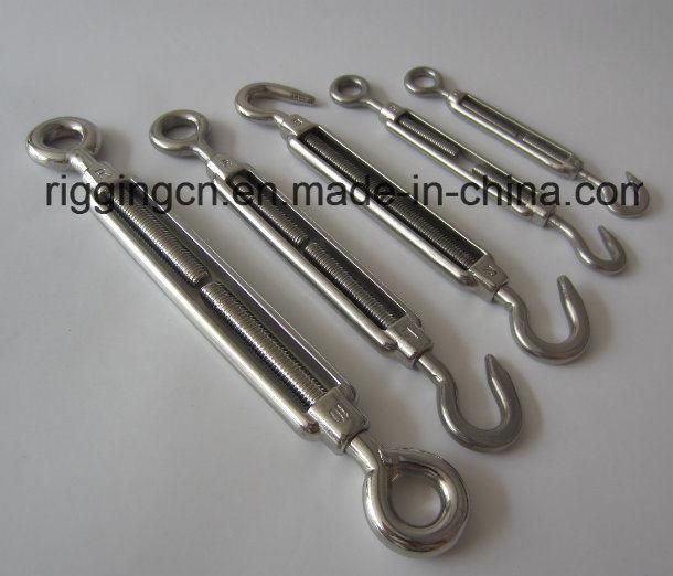 Galvanized Casting Malleable DIN 1480 Turnbuckle with Hook Hook