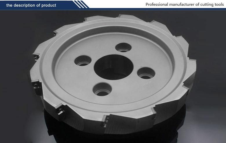 Indexable Milling Tools Face Miller Cutter with Inserts Seet1203 PF02 with Multi Teeth