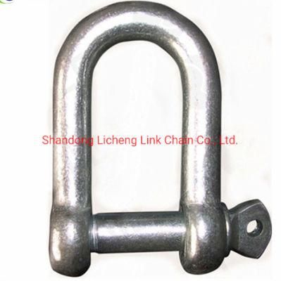 Elegalvanized European Type D Shackle