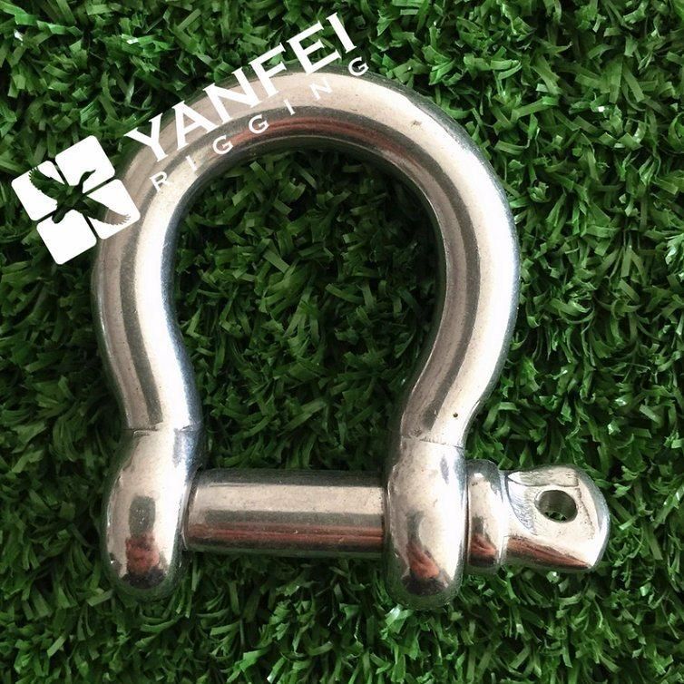 Stainless Steel D Shackle with Screw Pin