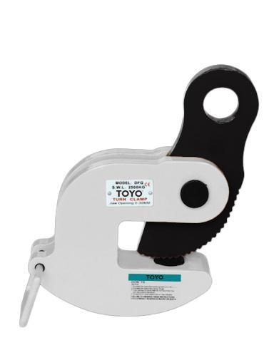 Toyo Horizontal Lifting Clamp Iron Plate Use