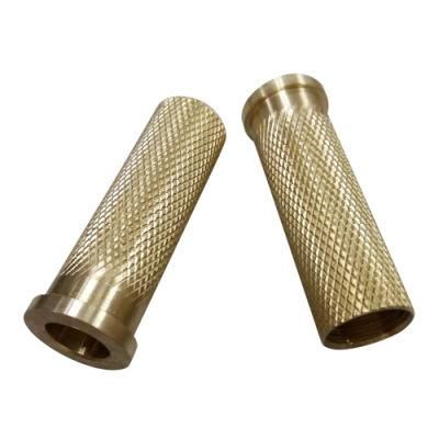 Knurling Turning Machined Aluminum CNC Machining Parts