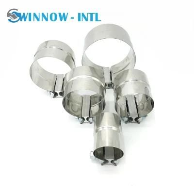 Stainlesss Steel Exhaust Lap Joint Clamps
