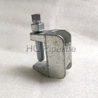 Galvanized Malleable Iron Rod Support Beam Pipe Clamp