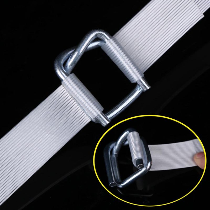 Kingslings Polyester Straps Metal Galvanized Wire Buckle