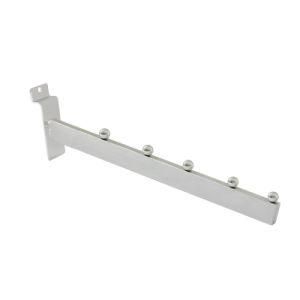 Garment Shop Garage Slatwall Display Hook 8 Ball Sloping