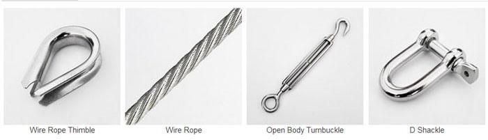 DIN741 Electric Galvanization Wire Rope Clip for Lifting