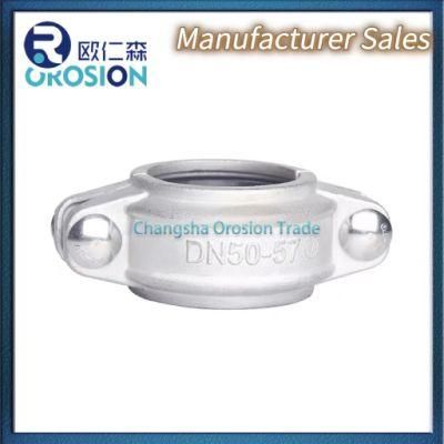 Stainless Steel Grooved Coupling Clamp for Pipe Joining